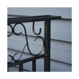 Μεταλλική Ξυλιέρα Τζακιού με Αξεσουάρ 75 x 30 x 60 cm HOMCOM 842-163 Μεταλλική Ξυλιέρα Τζακιού με Αξεσουάρ 75 x 30 x 60 cm HOMCOM 842-163