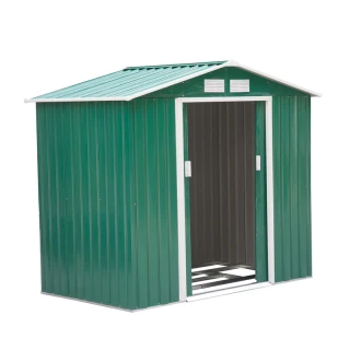 Metall-Gartenhaus 213 x 127 x 185 cm Outsunny 845-030GN