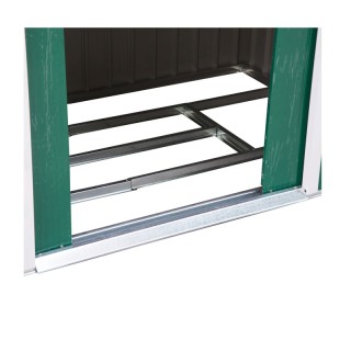 Μεταλλική Αποθήκη Κήπου 213 x 127 x 185 cm Outsunny 845-030GN Μεταλλική Αποθήκη Κήπου 213 x 127 x 185 cm Outsunny 845-030GN
