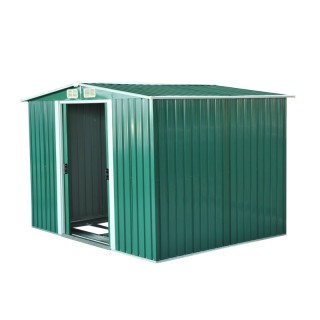 Μεταλλική Αποθήκη Κήπου από Ανοξείδωτο Ατσάλι 246 x 192.5 x 177.5 c... Μεταλλική Αποθήκη Κήπου από Ανοξείδωτο Ατσάλι 246 x 192.5 x 177.5 c...