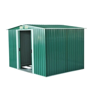 Metall-Gartenhaus aus Edelstahl 246 x 192.5 x 177.5 cm...