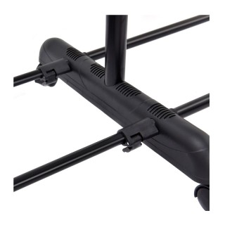 Μεταλλική Διπλή Κρεμάστρα Ρούχων Δαπέδου 91-160 x 43 x 93-168 cm με...