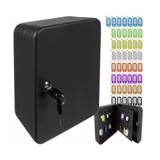 Μεταλλική Κλειδοθήκη Τοίχου 48 Θέσεων 20 x 8 x 25 cm Malatec 22628