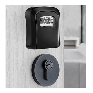 Μεταλλική Κλειδοθήκη Τοίχου με 4ψήφιο Κωδικό 9.5 x 4 x 11.5 cm Verk...