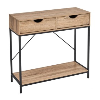 Μεταλλική Κονσόλα με 2 Συρτάρια 80 x 30 x 75 cm Bakaji 02839901 Μεταλλική Κονσόλα με 2 Συρτάρια 80 x 30 x 75 cm Bakaji 02839901