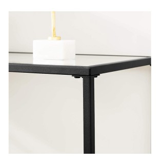 Μεταλλική Κονσόλα με Γυάλινη Επιφάνεια 100 x 35 x 80 cm VASAGLE LGT... Μεταλλική Κονσόλα με Γυάλινη Επιφάνεια 100 x 35 x 80 cm VASAGLE LGT...