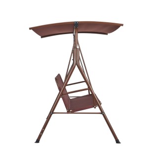 Μεταλλική Κούνια Εξωτερικού Χώρου 3 Θέσεων με Σκιάστρο 1740 x 1095 ...