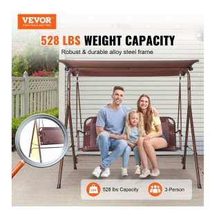 Μεταλλική Κούνια Εξωτερικού Χώρου 3 Θέσεων με Σκιάστρο 1740 x 1095 ... Μεταλλική Κούνια Εξωτερικού Χώρου 3 Θέσεων με Σκιάστρο 1740 x 1095 ...