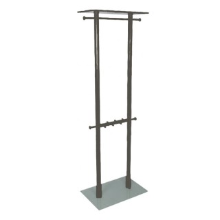 Μεταλλική Κρεμάστρα με Γυάλινη Βάση 180 x 60 x 40 cm SPM 06576