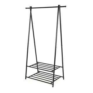 Μεταλλική Κρεμάστρα Ρούχων Δαπέδου 87.5 x 41 x 155 cm Χρώματος Μαύρ... Μεταλλική Κρεμάστρα Ρούχων Δαπέδου 87.5 x 41 x 155 cm Χρώματος Μαύρ...