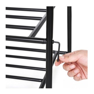 Μεταλλική Κρεμάστρα Ρούχων Δαπέδου 87.5 x 41 x 155 cm Χρώματος Μαύρ... Μεταλλική Κρεμάστρα Ρούχων Δαπέδου 87.5 x 41 x 155 cm Χρώματος Μαύρ...