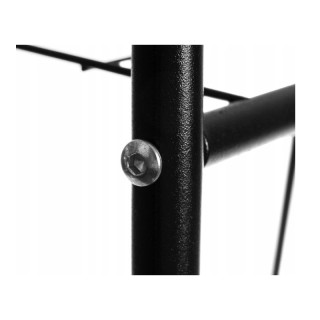 Μεταλλική Κρεμάστρα Ρούχων Δαπέδου με 2 Ράφια 60 x 34 x 153 cm Ruhh...