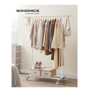 Μεταλλική Κρεμάστρα Ρούχων Δαπέδου Βαρέως Τύπου 92 / 132 x 45.4 x 1...