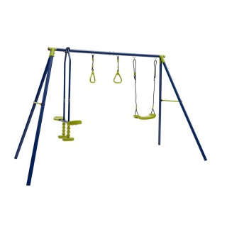 Μεταλλική Παιδική Χαρά 3 σε 1 278 x 142 x 177 cm Costway NP10766 Μεταλλική Παιδική Χαρά 3 σε 1 278 x 142 x 177 cm Costway NP10766