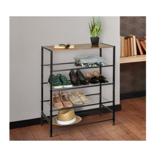 Μεταλλική Παπουτσοθήκη με 4 Ράφια Elize 63 x 30 x 80 cm Idomya 3008... Μεταλλική Παπουτσοθήκη με 4 Ράφια Elize 63 x 30 x 80 cm Idomya 3008...
