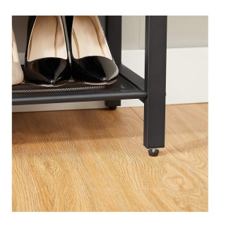 Μεταλλική Παπουτσοθήκη με 6 Ράφια 100 x 30 x 110 cm VASAGLE LBS016B01 Μεταλλική Παπουτσοθήκη με 6 Ράφια 100 x 30 x 110 cm VASAGLE LBS016B01