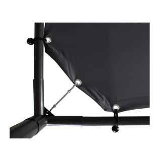 Μεταλλική Πέργκολα Κήπου με Υφασμάτινη Οροφή 3 x 3 x 2.2 m Χρώματος...