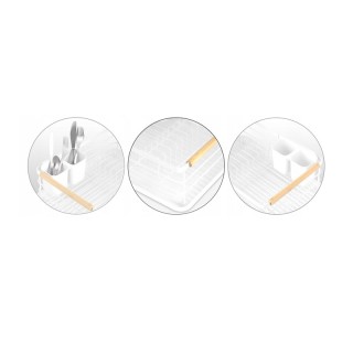 Μεταλλική Πιατοθήκη Στεγνωτήριο 43 x 32 x 14 cm Χρώματος Λευκό Mass... Μεταλλική Πιατοθήκη Στεγνωτήριο 43 x 32 x 14 cm Χρώματος Λευκό Mass...