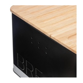 Μεταλλική Ψωμιέρα με Μαχαίρι 32.7 x 20.2 x 14.5 cm 5Five Simply Sma...