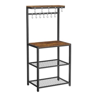 Μεταλλική Ραφιέρα Κουζίνας 60 x 40 x 151.5 cm VASAGLE KKS021B01 Μεταλλική Ραφιέρα Κουζίνας 60 x 40 x 151.5 cm VASAGLE KKS021B01