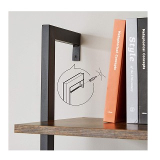 Μεταλλική Ραφιέρα με 6 Ξύλινα Ράφια 60 x 30 x 204.8 cm VASAGLE LLS1... Μεταλλική Ραφιέρα με 6 Ξύλινα Ράφια 60 x 30 x 204.8 cm VASAGLE LLS1...