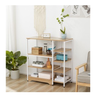 Μεταλλική Ραφιέρα με 7 Ράφια 90 x 40 x 95 cm HOMCOM 801-217 Μεταλλική Ραφιέρα με 7 Ράφια 90 x 40 x 95 cm HOMCOM 801-217