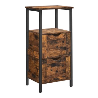 Μεταλλική Ραφιέρα Μπάνιου με 2 Ράφια και 2 Συρτάρια 37 x 30 x 80 cm... Μεταλλική Ραφιέρα Μπάνιου με 2 Ράφια και 2 Συρτάρια 37 x 30 x 80 cm...