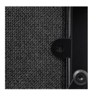 Μεταλλική Συρταριέρα με 5 Υφασμάτινα Συρτάρια Χρώματος Σκούρο Γκρι ...