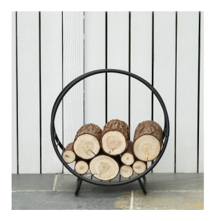 Μεταλλική Στρογγυλή Ξυλιέρα Τζακιού 45 x 29.5 x 47 cm Outsunny 842-158 Μεταλλική Στρογγυλή Ξυλιέρα Τζακιού 45 x 29.5 x 47 cm Outsunny 842-158