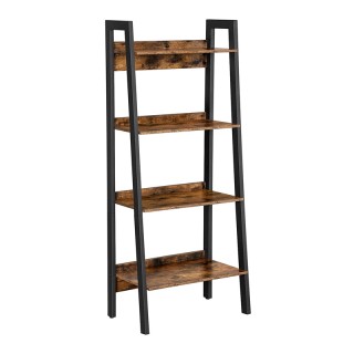 Μεταλλική Βιβλιοθήκη με 4 Ξύλινα Ράφια 56 x 34 x 137.5 cm VASAGLE L... Μεταλλική Βιβλιοθήκη με 4 Ξύλινα Ράφια 56 x 34 x 137.5 cm VASAGLE L...