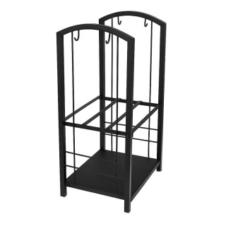 Μεταλλική Ξυλιέρα Τζακιού με Αξεσουάρ Kaminer 8785