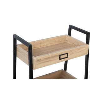 Μεταλλική Ζαρντινιέρα με 3 Ξύλινα Διαμερίσματα 42.5 x 30 x 77 cm Me... Μεταλλική Ζαρντινιέρα με 3 Ξύλινα Διαμερίσματα 42.5 x 30 x 77 cm Me...