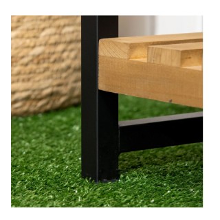 Μεταλλική Ζαρντινιέρα με 3 Ξύλινα Ράφια 80 x 36 x 174 cm Outsunny 8... Μεταλλική Ζαρντινιέρα με 3 Ξύλινα Ράφια 80 x 36 x 174 cm Outsunny 8...