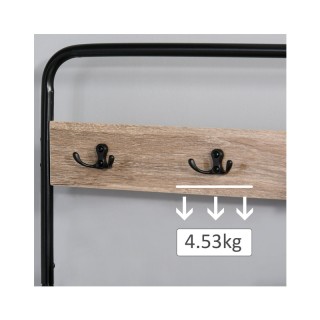 Μεταλλικό Έπιπλο Εισόδου με 2 Ράφια και 5 Κρεμάστρες 80.5 x 30 x 17... Μεταλλικό Έπιπλο Εισόδου με 2 Ράφια και 5 Κρεμάστρες 80.5 x 30 x 17...