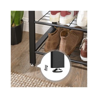 Μεταλλικό Έπιπλο Εισόδου με 3 Ράφια και 9 Κρεμάστρες 70 x 175 x 32 ...