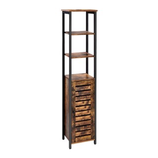 Μεταλλικό Έπιπλο με 1 Ντουλάπι και 3 Ράφια 37 x 30 x 167 cm VASAGLE... Μεταλλικό Έπιπλο με 1 Ντουλάπι και 3 Ράφια 37 x 30 x 167 cm VASAGLE...