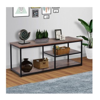 Μεταλλικό Έπιπλο Τηλεόρασης 120 x 40 x 45 cm HOMCOM 833-719 Μεταλλικό Έπιπλο Τηλεόρασης 120 x 40 x 45 cm HOMCOM 833-719