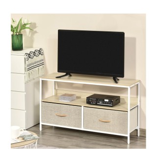 Μεταλλικό Έπιπλο Τηλεόρασης 98 x 29 x 56 cm Χρώματος Γκρι HOMCOM 83... Μεταλλικό Έπιπλο Τηλεόρασης 98 x 29 x 56 cm Χρώματος Γκρι HOMCOM 83...