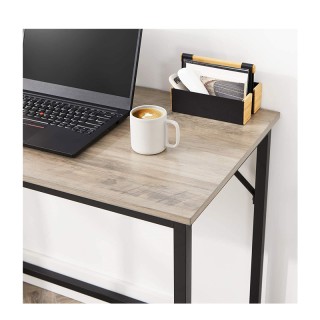 Μεταλλικό Γραφείο 100 x 50 x 75 cm Χρώματος Γκρι VASAGLE LWD041B02 Μεταλλικό Γραφείο 100 x 50 x 75 cm Χρώματος Γκρι VASAGLE LWD041B02