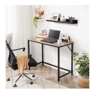 Μεταλλικό Γραφείο 100 x 50 x 75 cm Χρώματος Γκρι VASAGLE LWD041B02 Μεταλλικό Γραφείο 100 x 50 x 75 cm Χρώματος Γκρι VASAGLE LWD041B02