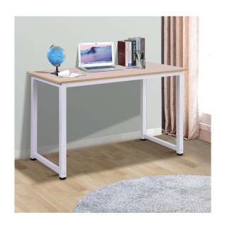Μεταλλικό Γραφείο 120 x 60 x 76 cm Χρώματος Λευκό HOMCOM 836-121WT Μεταλλικό Γραφείο 120 x 60 x 76 cm Χρώματος Λευκό HOMCOM 836-121WT