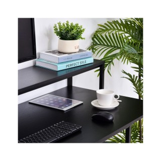 Μεταλλικό Γραφείο με Θέση για Υπολογιστή και 3 Ράφια 140 x 60 x 93 ... Μεταλλικό Γραφείο με Θέση για Υπολογιστή και 3 Ράφια 140 x 60 x 93 ...