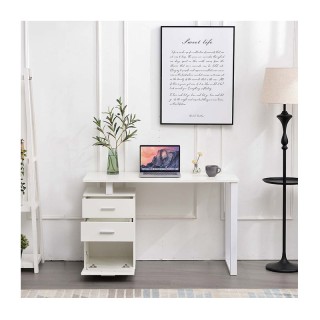 Μεταλλικό Γραφείο με 2 Συρτάρια και 1 Ντουλάπι 120 x 50 x 75 cm Χρώ... Μεταλλικό Γραφείο με 2 Συρτάρια και 1 Ντουλάπι 120 x 50 x 75 cm Χρώ...