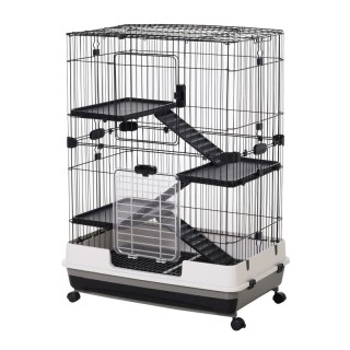Μεταλλικό Κλουβί για Κατοικίδια με 3 Ορόφους 81.2 x 52.7 x 110 cm ... Μεταλλικό Κλουβί για Κατοικίδια με 3 Ορόφους 81.2 x 52.7 x 110 cm ...