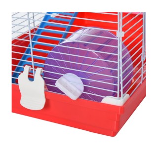 Μεταλλικό Κλουβί για Χάμστερ 47 x 30 x 27 cm PawHut D51-161 Μεταλλικό Κλουβί για Χάμστερ 47 x 30 x 27 cm PawHut D51-161