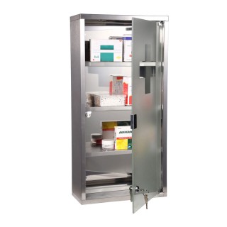 Μεταλλικό Ντουλάπι Φαρμακείου 60 x 30 x 12 cm Χρώματος Ασημί HOMCOM...