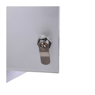 Μεταλλικό Ντουλάπι Φαρμακείου 60 x 30 x 12 cm Χρώματος Ασημί HOMCOM... Μεταλλικό Ντουλάπι Φαρμακείου 60 x 30 x 12 cm Χρώματος Ασημί HOMCOM...