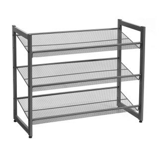 Μεταλλικό Ρυθμιζόμενο Stand Αποθήκευσης Παπουτσιών με 3 Ράφια 74 x ... Μεταλλικό Ρυθμιζόμενο Stand Αποθήκευσης Παπουτσιών με 3 Ράφια 74 x ...