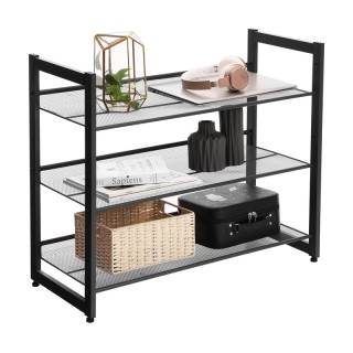 Μεταλλικό Ρυθμιζόμενο Stand Αποθήκευσης Παπουτσιών με 3 Ράφια 74 x ... Μεταλλικό Ρυθμιζόμενο Stand Αποθήκευσης Παπουτσιών με 3 Ράφια 74 x ...