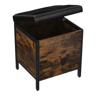 Μεταλλικό Σκαμπό με Αποθηκευτικό Χώρο 40 x 40 x 50 cm VASAGLE LSB50BX Μεταλλικό Σκαμπό με Αποθηκευτικό Χώρο 40 x 40 x 50 cm VASAGLE LSB50BX